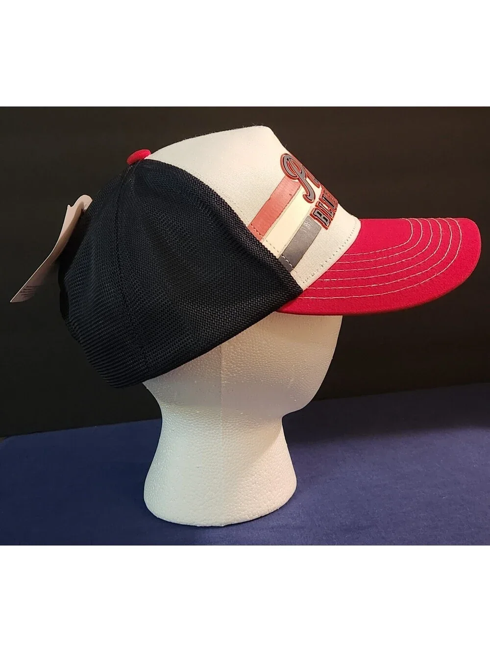 Pabst Blue Ribbon PBR Retro Trucker Hat Snapback H3 Sportgear NEW w/TAGS